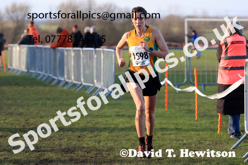 Senior Womens 2026 Northern Cross Country Champs., Pontefract Racecourse, Pontefract. Photo: David T. Hewitson/Sports for All Pics